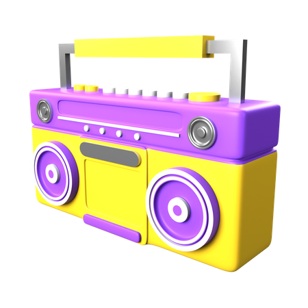 Boombox  3D Icon