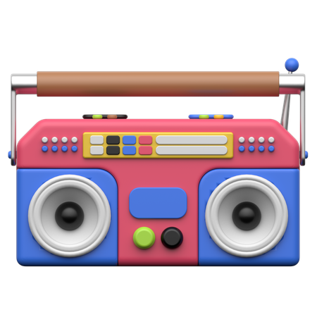 Boombox  3D Icon