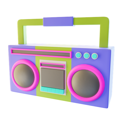 Boombox  3D Icon