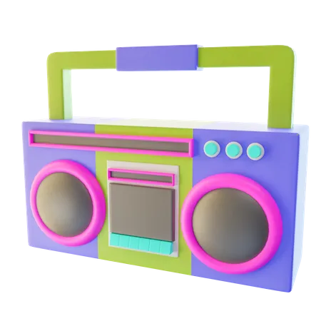 Boombox  3D Icon