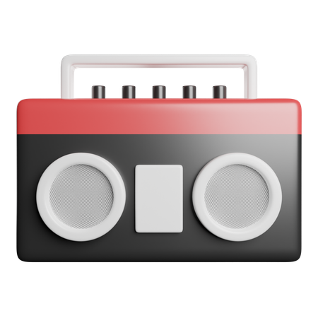 Boombox  3D Icon