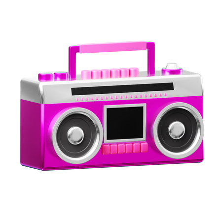 Boombox  3D Icon