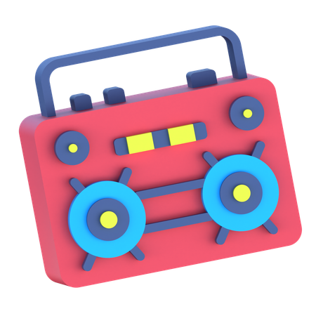 Boombox  3D Icon