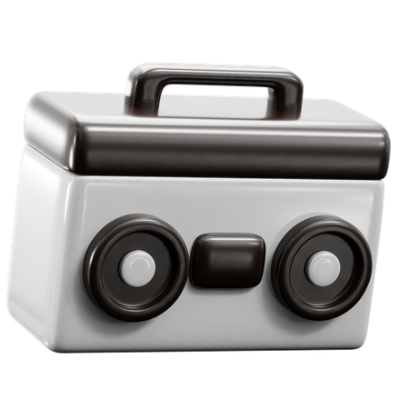 Boombox  3D Icon