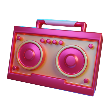 Boombox  3D Icon