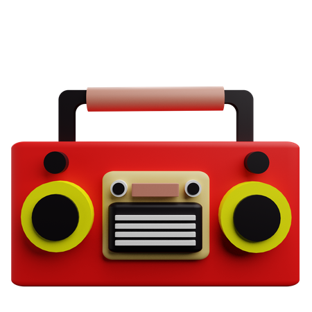 Boombox  3D Icon