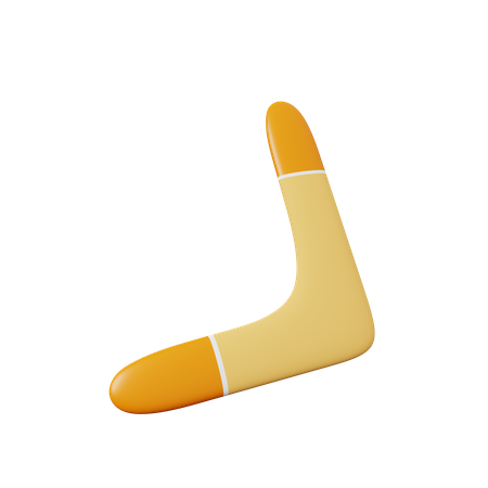 Boomerang 3D Illustration
