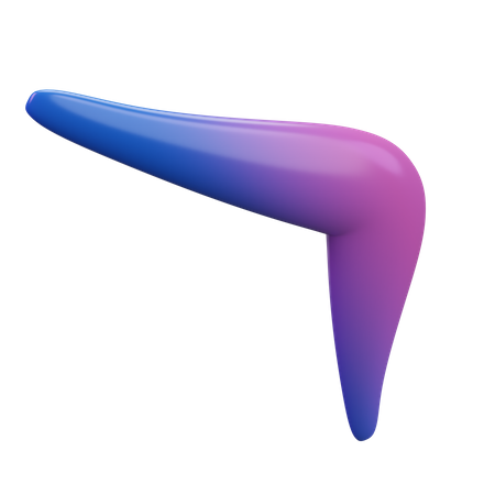 Boomerang 3D Icon
