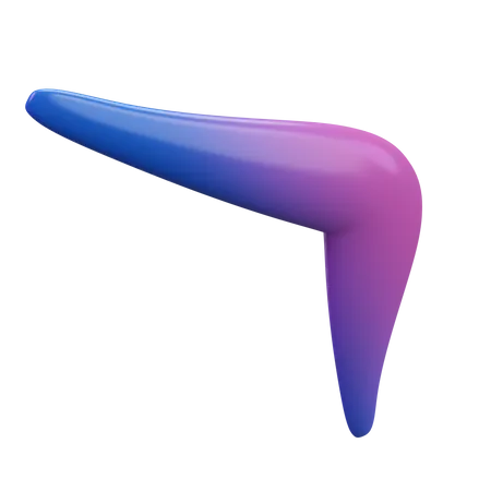 Bumerang  3D Icon
