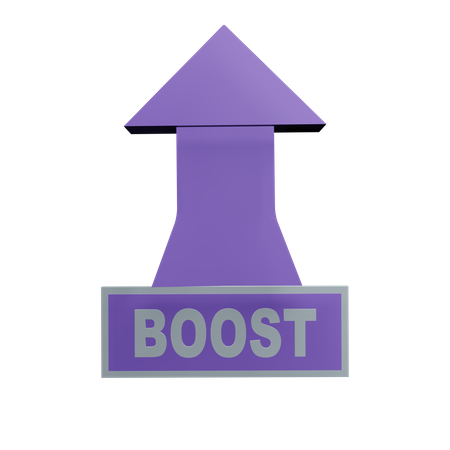 Boost  3D Icon