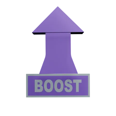 Boost  3D Icon