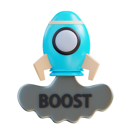 Booster  3D Icon