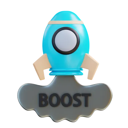 Booster  3D Icon