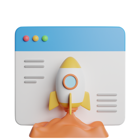 Booster le navigateur  3D Icon