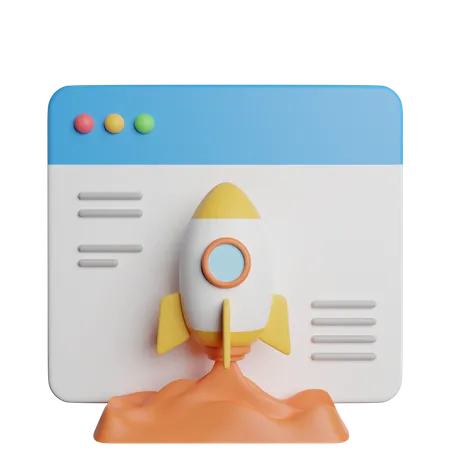 Booster le navigateur  3D Icon