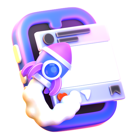 Boost Post  3D Icon