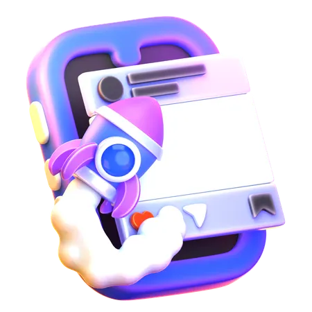 Boost Post  3D Icon