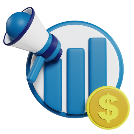 Boost Your Revenue Growth  3D Icon