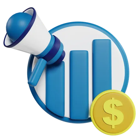 Boost Your Revenue Growth  3D Icon