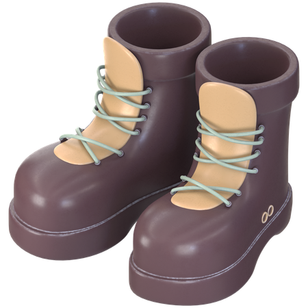 Boot  3D Icon