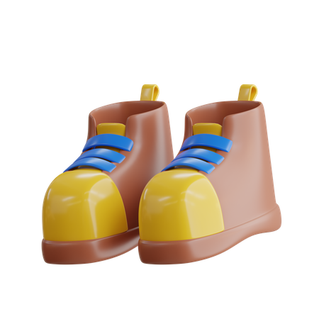 Boot  3D Icon