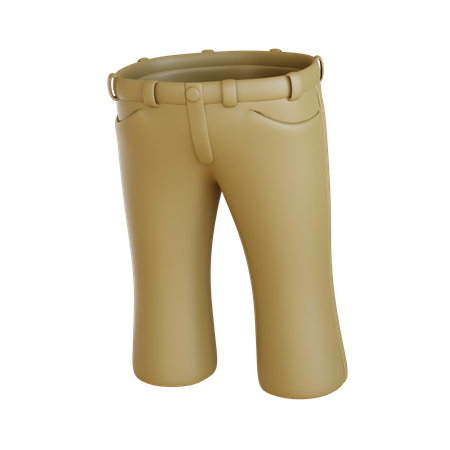 Boot Cut Pants  3D Icon