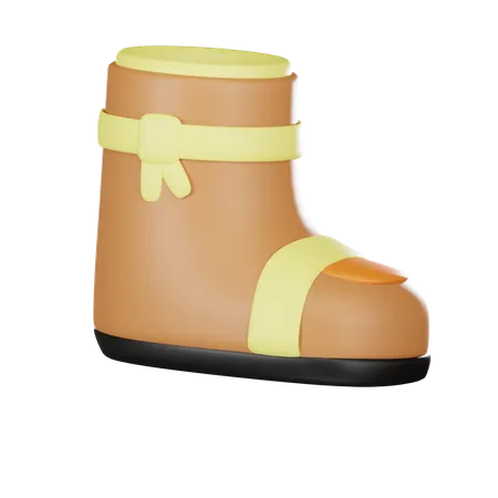 Viking Boots 3 D Icon 3D Icon
