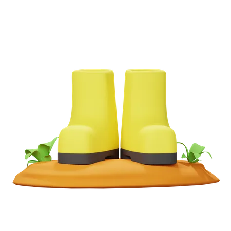 Boots  3D Icon