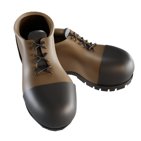 Boots 3D Illustration