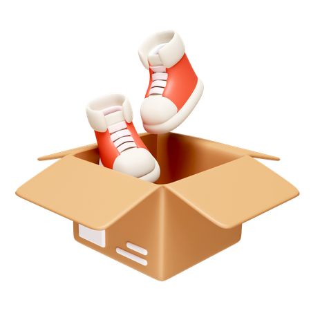 Boots Shopping  3D Icon