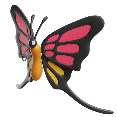 Borboleta  3D Icon