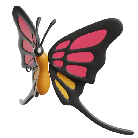 Borboleta  3D Icon