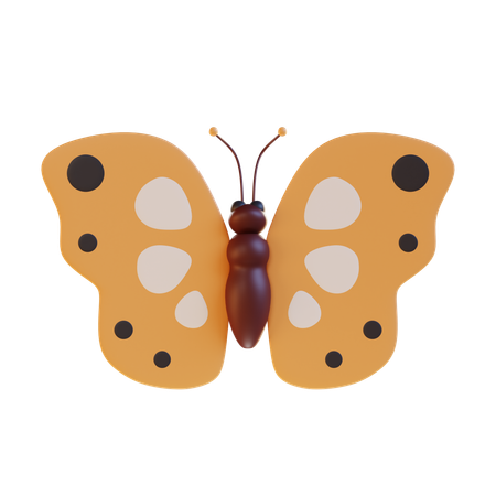 Borboleta  3D Icon