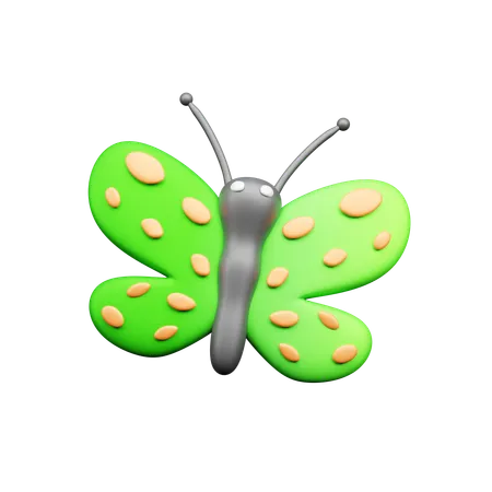 Borboleta  3D Icon