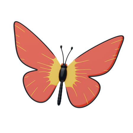 Borboleta  3D Icon