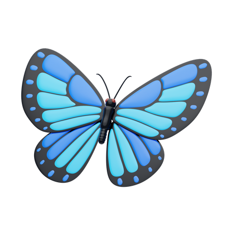 Borboleta  3D Icon