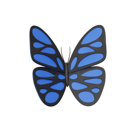 Borboleta  3D Icon