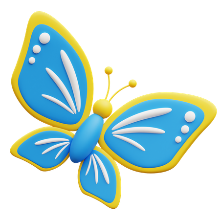 Borboleta  3D Icon