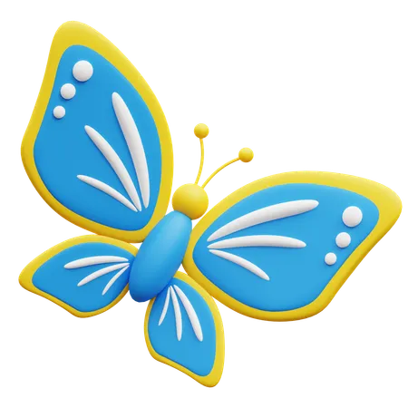 Borboleta  3D Icon