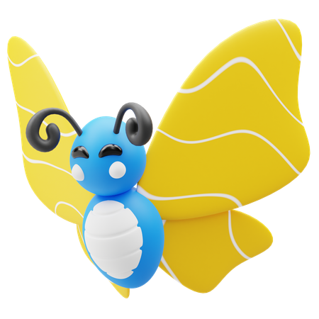 Borboleta  3D Icon