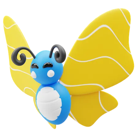 Borboleta  3D Icon