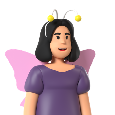 Borboleta  3D Icon