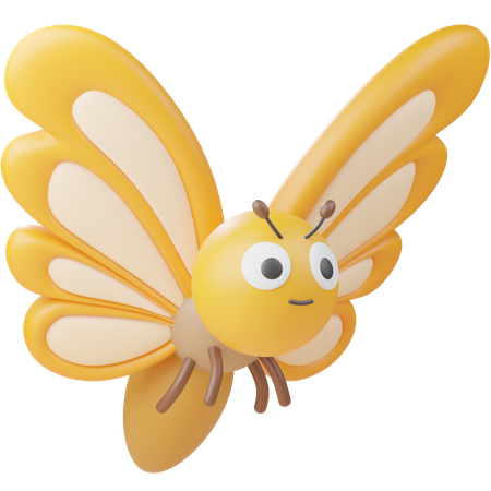 Borboleta  3D Icon