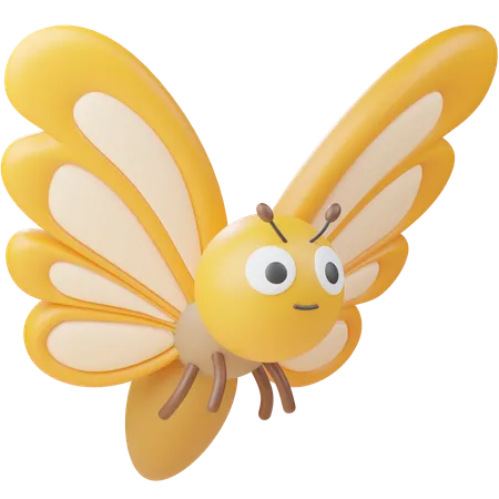 Borboleta  3D Icon