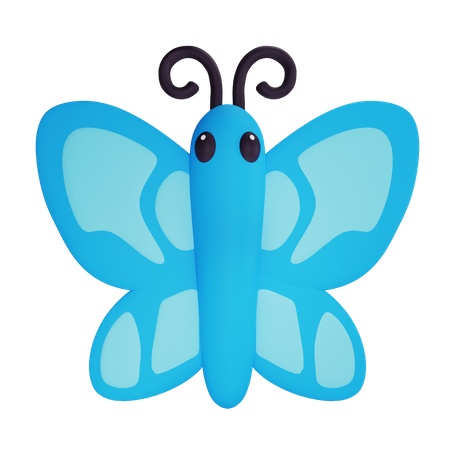 Borboleta  3D Icon