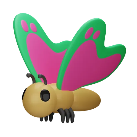 Borboleta  3D Icon