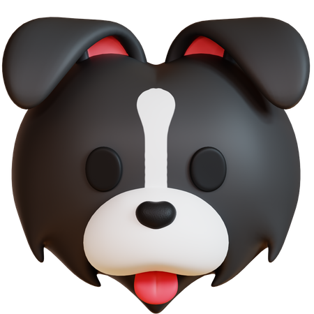 Border Collie  3D Icon