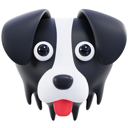 Border Collie  3D Icon