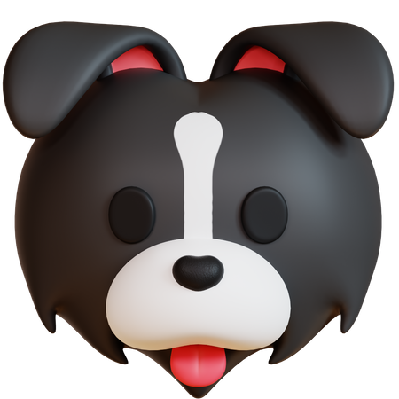 Border Collie  3D Icon