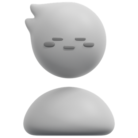 Bored  3D Icon